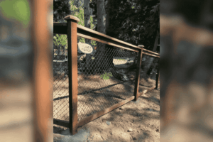 Driveway Gates With Chain Link Fencing