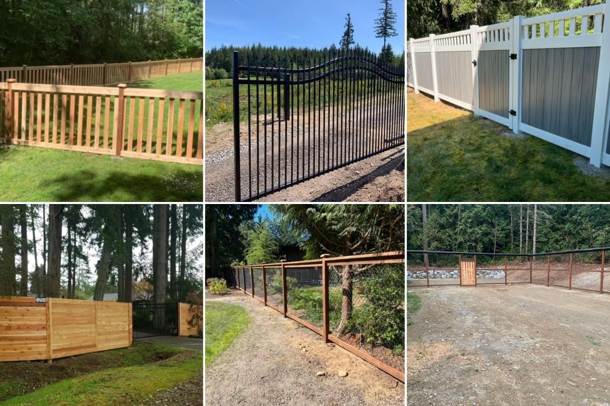 Top 7 Panel Fence Options Vinyl, Wood, Metal, Chain Link & Aluminum